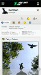 Mobile Screenshot of kermon.deviantart.com