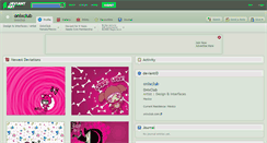 Desktop Screenshot of onixclub.deviantart.com