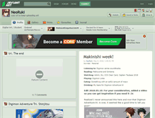 Tablet Screenshot of neoruki.deviantart.com