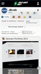 Mobile Screenshot of jbweb.deviantart.com