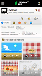 Mobile Screenshot of gorsal.deviantart.com