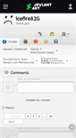 Mobile Screenshot of icefire82g.deviantart.com