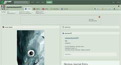 Desktop Screenshot of mementomori01.deviantart.com