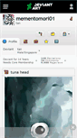 Mobile Screenshot of mementomori01.deviantart.com