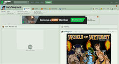 Desktop Screenshot of karisplayground.deviantart.com