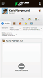 Mobile Screenshot of karisplayground.deviantart.com