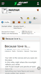 Mobile Screenshot of melchiax.deviantart.com