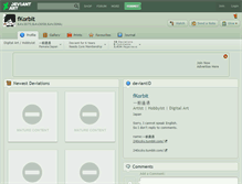 Tablet Screenshot of fkorbit.deviantart.com