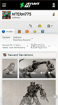 Mobile Screenshot of mterm775.deviantart.com