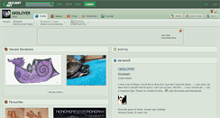 Desktop Screenshot of gkdlover.deviantart.com