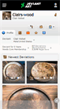 Mobile Screenshot of clairs-wood.deviantart.com