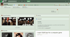 Desktop Screenshot of corylea.deviantart.com