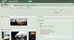 Desktop Screenshot of dalehj.deviantart.com
