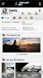 Mobile Screenshot of dalehj.deviantart.com