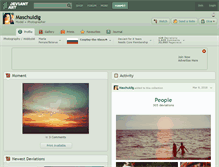 Tablet Screenshot of maschuldig.deviantart.com