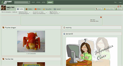 Desktop Screenshot of katy144.deviantart.com