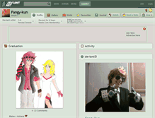 Tablet Screenshot of fangy-kun.deviantart.com