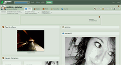 Desktop Screenshot of endless--summer.deviantart.com