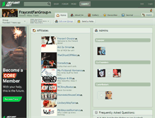 Tablet Screenshot of fraycestfangroup.deviantart.com