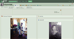Desktop Screenshot of hollymessinger.deviantart.com
