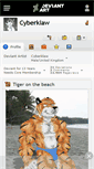 Mobile Screenshot of cyberklaw.deviantart.com
