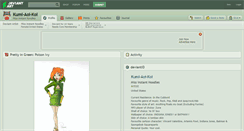 Desktop Screenshot of kumi-aoi-koi.deviantart.com