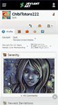 Mobile Screenshot of chibitotoro222.deviantart.com