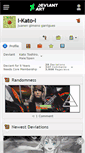 Mobile Screenshot of i-kato-i.deviantart.com