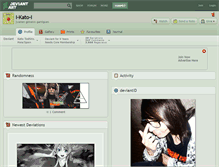 Tablet Screenshot of i-kato-i.deviantart.com