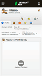 Mobile Screenshot of misako.deviantart.com