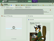 Tablet Screenshot of misako.deviantart.com