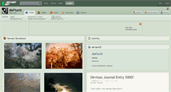 Desktop Screenshot of dieflucht.deviantart.com