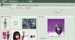 Desktop Screenshot of cheni-chan.deviantart.com