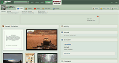 Desktop Screenshot of ceratites.deviantart.com