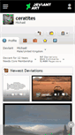 Mobile Screenshot of ceratites.deviantart.com
