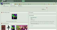 Desktop Screenshot of fayt-harkwind.deviantart.com