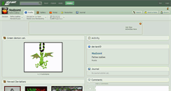 Desktop Screenshot of nodzomi.deviantart.com