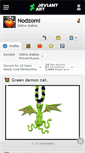 Mobile Screenshot of nodzomi.deviantart.com