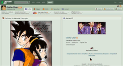 Desktop Screenshot of gosha-chan.deviantart.com