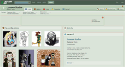 Desktop Screenshot of lunasea-studios.deviantart.com