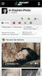 Mobile Screenshot of m-stephen-photo.deviantart.com