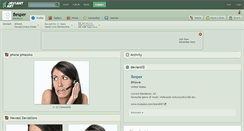 Desktop Screenshot of besper.deviantart.com