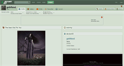 Desktop Screenshot of gothfiend.deviantart.com