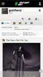Mobile Screenshot of gothfiend.deviantart.com