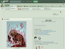 Tablet Screenshot of licchan.deviantart.com