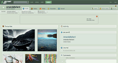 Desktop Screenshot of amandabailard.deviantart.com