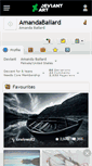 Mobile Screenshot of amandabailard.deviantart.com