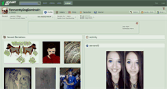 Desktop Screenshot of forevermydogdomino01.deviantart.com
