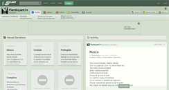 Desktop Screenshot of flamboyant14.deviantart.com