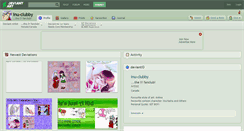 Desktop Screenshot of inu-clubby.deviantart.com